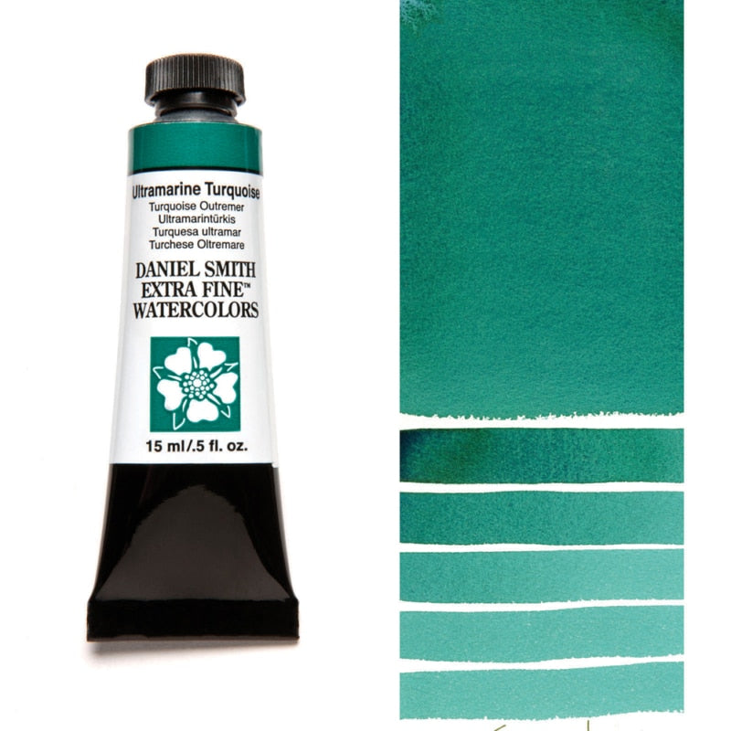 Ultramarine Turquoise Daniel Smith 15ml Extra Fine Watercolor