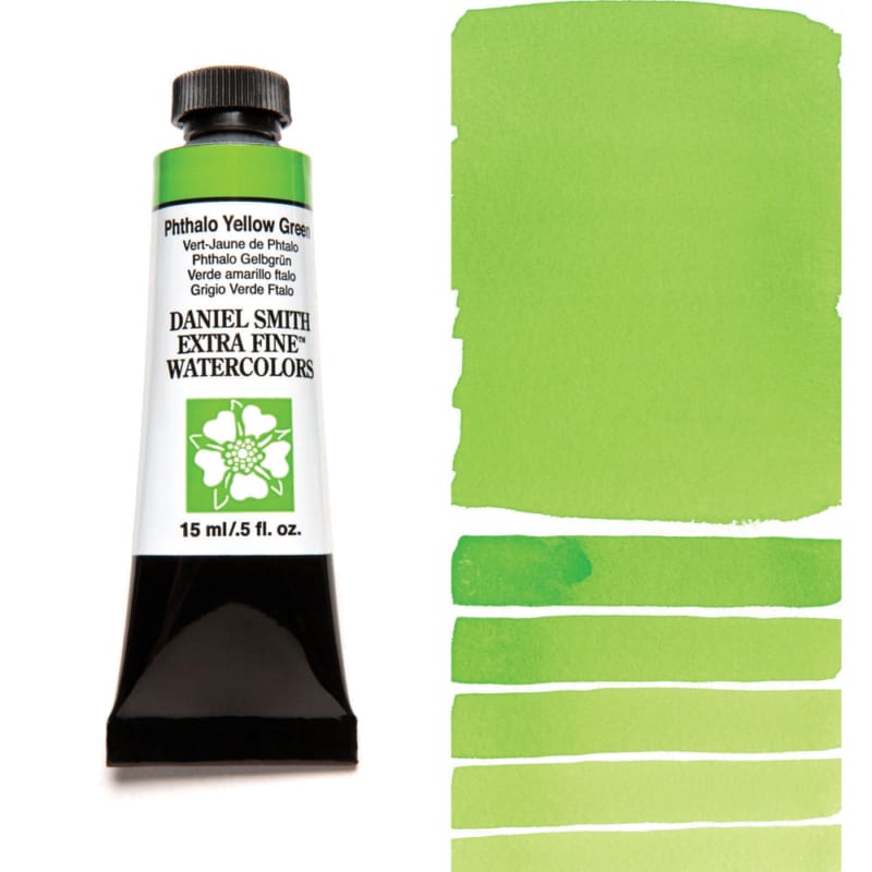 Phthalo Yellow Green Daniel Smith 15ml Extra Fine Watercolor