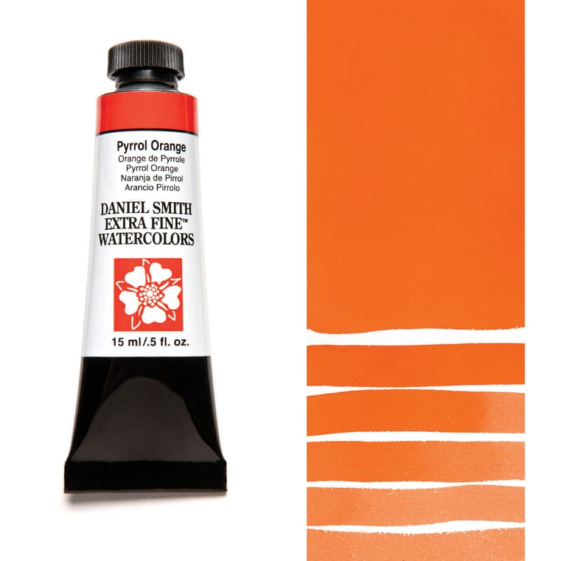Pyrrol Orange Daniel Smith Extra Fine Watercolor