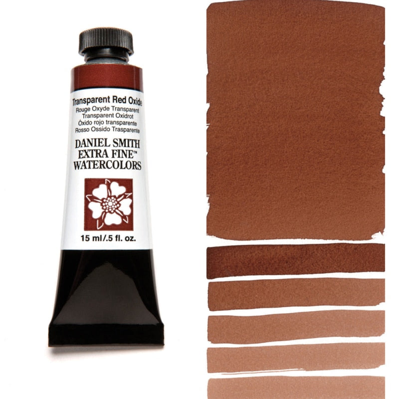 Transparent Red Oxide Daniel Smith 15ml Extra Fine Watercolor