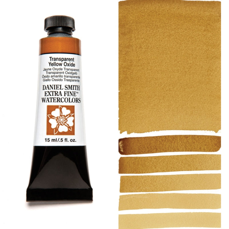 Transparent Yellow Oxide Daniel Smith 15ml Extra Fine Watercolor