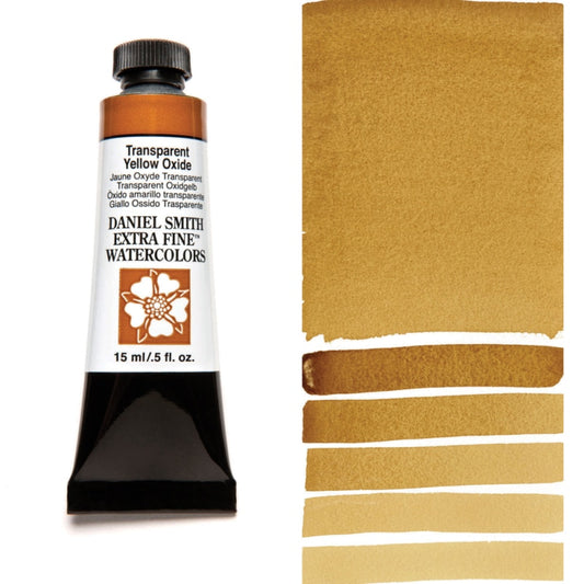 Transparent Yellow Oxide Daniel Smith 15ml Extra Fine Watercolor