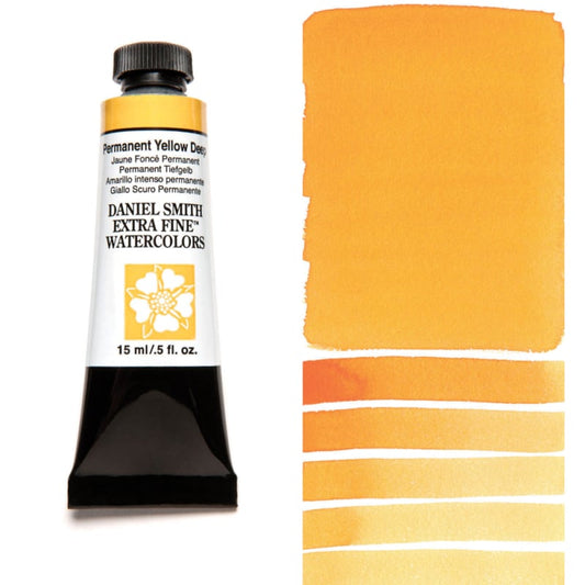 Permanent Yellow Deep Daniel Smith 15ml Extra Fine Watercolor