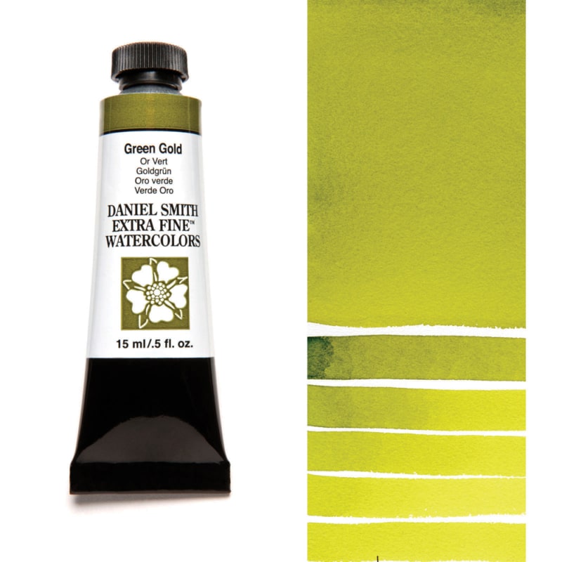 Green Gold Daniel Smith Extra Fine Watercolor