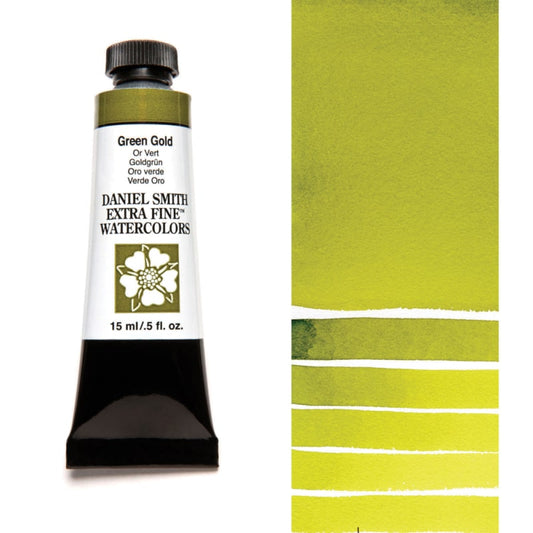 Green Gold Daniel Smith 15ml Extra Fine Watercolor