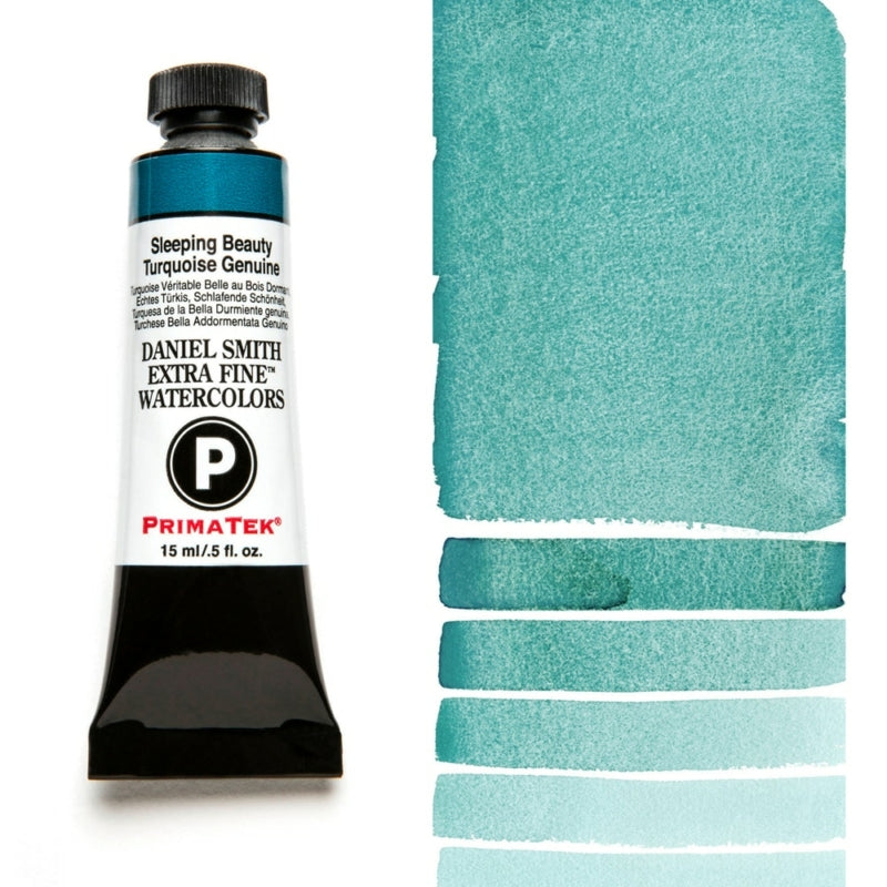 Sleeping Beauty Turquoise Genuine (Primatek) Daniel Smith 15ml Extra Fine Watercolor