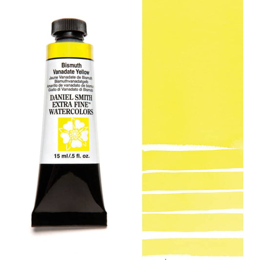 Bismuth Vanadate Yellow Daniel Smith 15ml  Extra Fine Watercolor