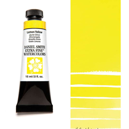 Lemon Yellow Daniel Smith 15ml Extra Fine Watercolor