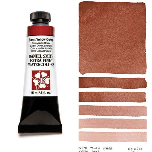 Burnt Yellow Ochre Daniel Smith 15ml  Extra Fine Watercolor