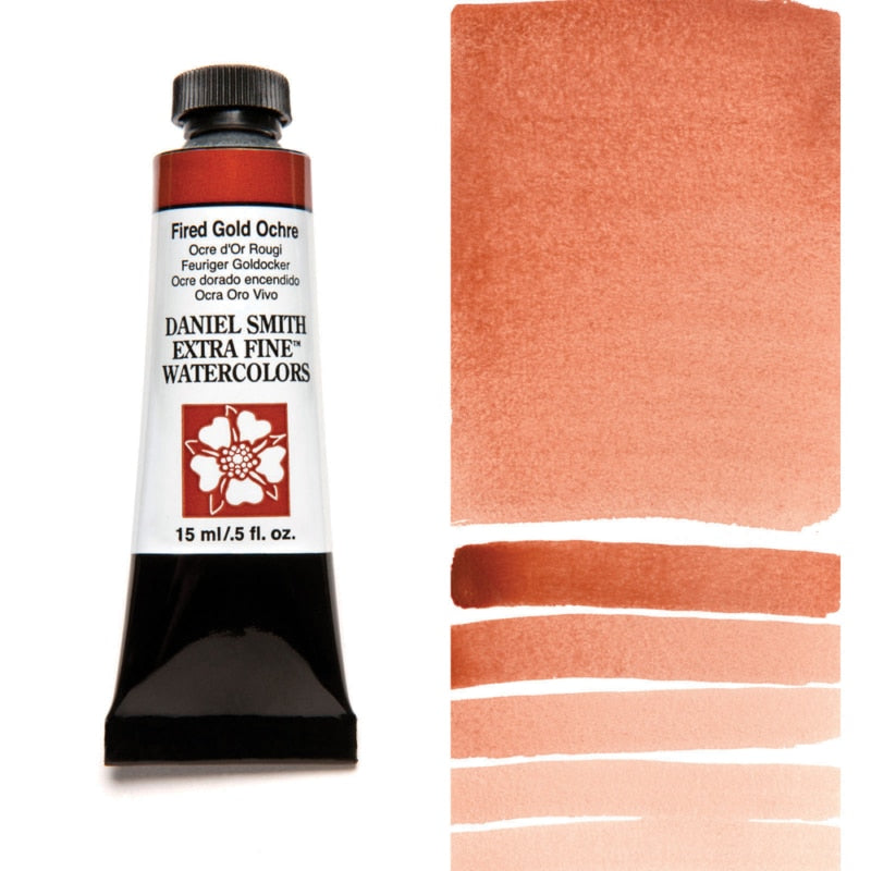 Fired Gold Ochre Daniel Smith 15ml Extra Fine Watercolor