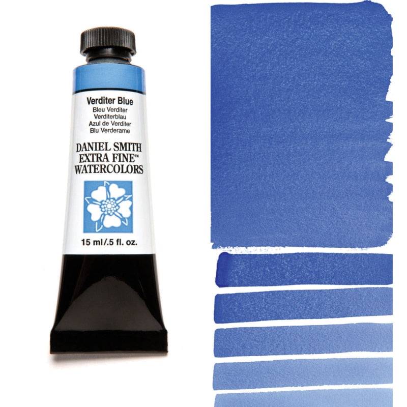 Verditer Blue Daniel Smith 15ml Extra Fine Watercolor