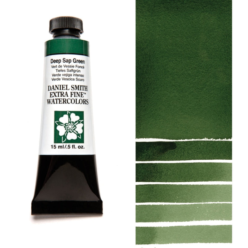 Deep Sap Green Daniel Smith 15ml Extra Fine Watercolor
