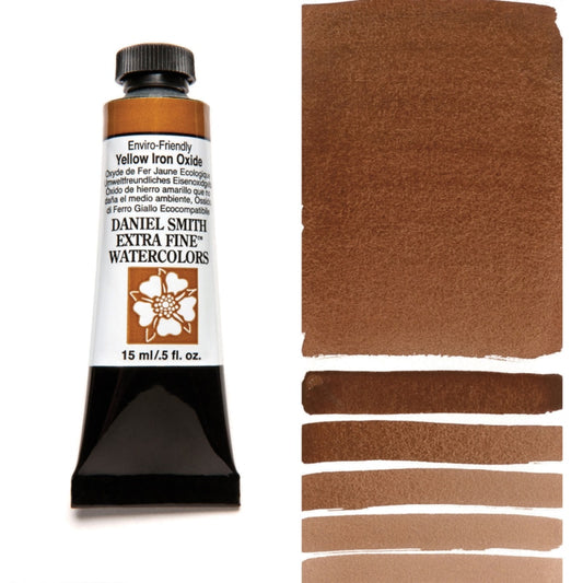 Enviro-Friendly Yellow Iron Oxide Daniel Smith 15ml Extra Fine Watercolor