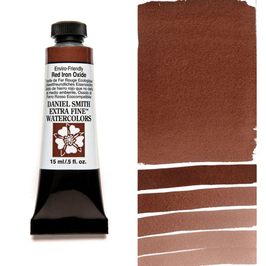 Enviro-Friendly Red Iron Oxide Daniel Smith 15ml Extra Fine Watercolor