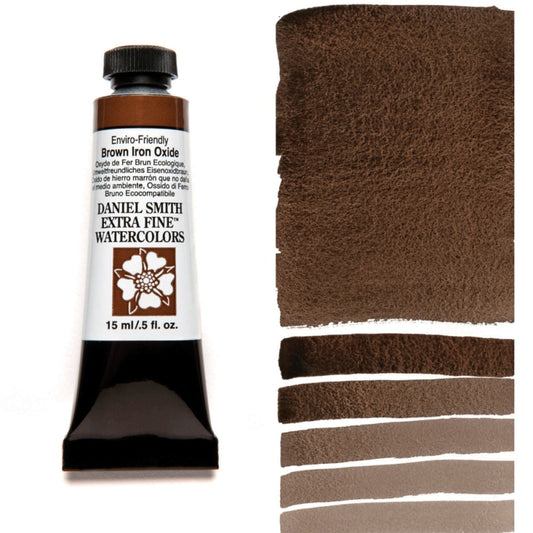 Enviro-Friendly Brown Iron Oxide Daniel Smith 15ml Extra Fine Watercolor