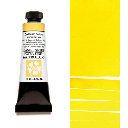 Cadmium Yellow Medium Hue Daniel Smith 15ml Extra Fine Watercolor