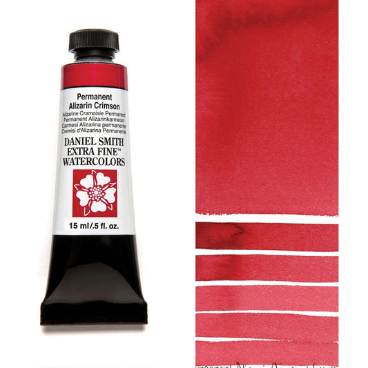 Permanent Alizarin Crimson Daniel Smith 15ml Extra Fine Watercolor