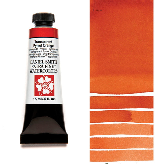 Transparent Pyrrol Orange Daniel Smith 15ml Extra Fine Watercolor