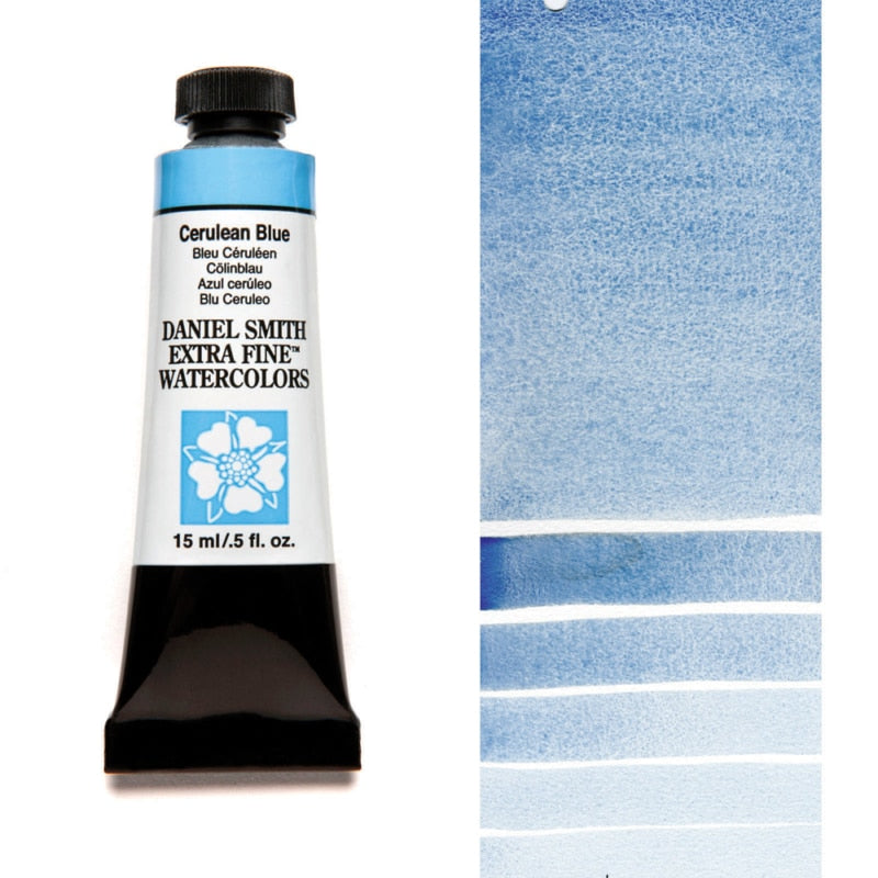 Cerulean Blue Daniel Smith Extra Fine Watercolor