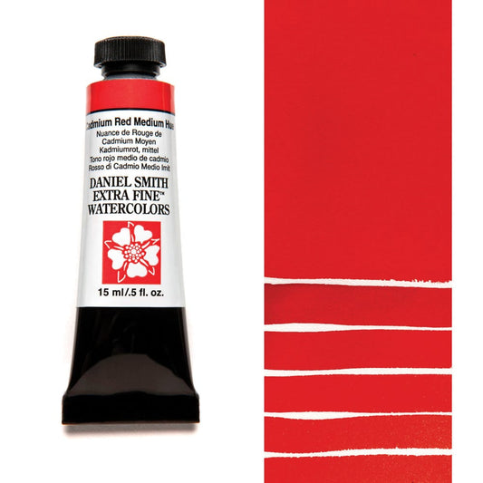 Cadmium Red Medium Hue 15ml Daniel Smith Extra Fine Watercolor