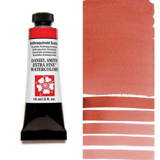 Anthraquinoid Scarlet Daniel Smith 15ml  Extra Fine Watercolor