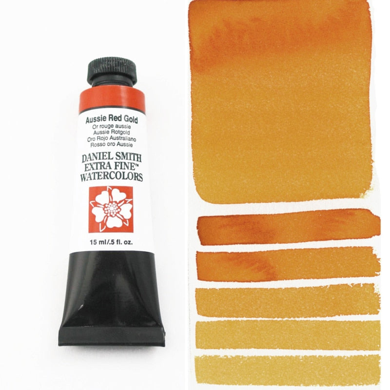 Aussie Red Gold Daniel Smith 15ml Extra Fine Watercolor