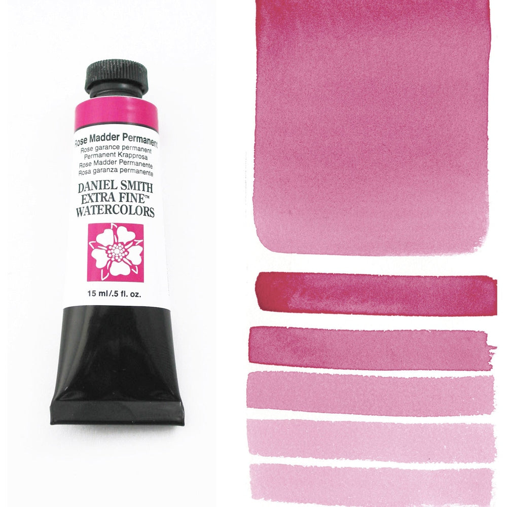 Rose Madder Permanent Daniel Smith 15ml Extra Fine Watercolor