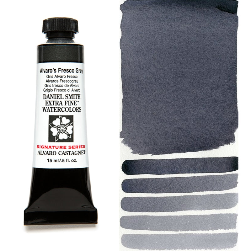 Alvaro's Fresco Grey Daniel Smith 15ml Extra Fine Watercolor
