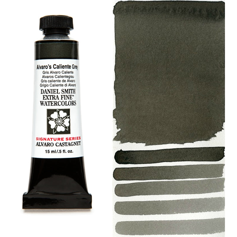 Alvaro's Caliente Grey Daniel Smith 15ml Extra Fine Watercolor