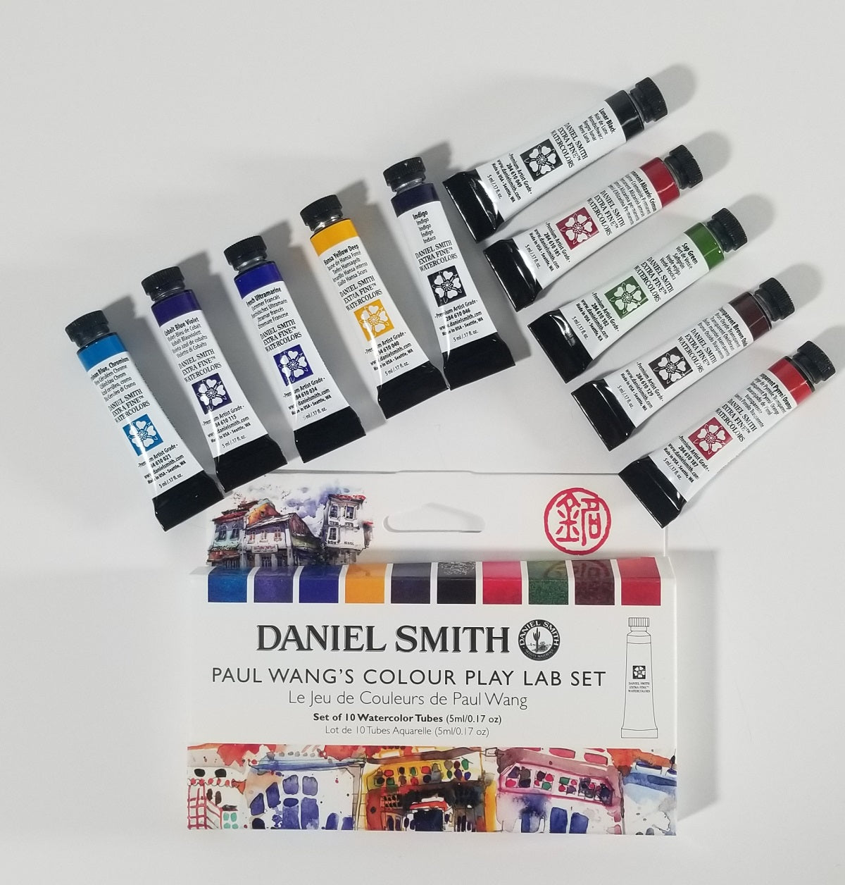 Paul Wang's Master Colour Play Lab Set Daniel Smith watercolors