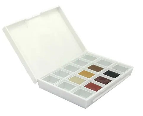Earth Tones 1/2 Pan Daniel Smith Watercolor Set (6 colors) | Spokane Art Supply