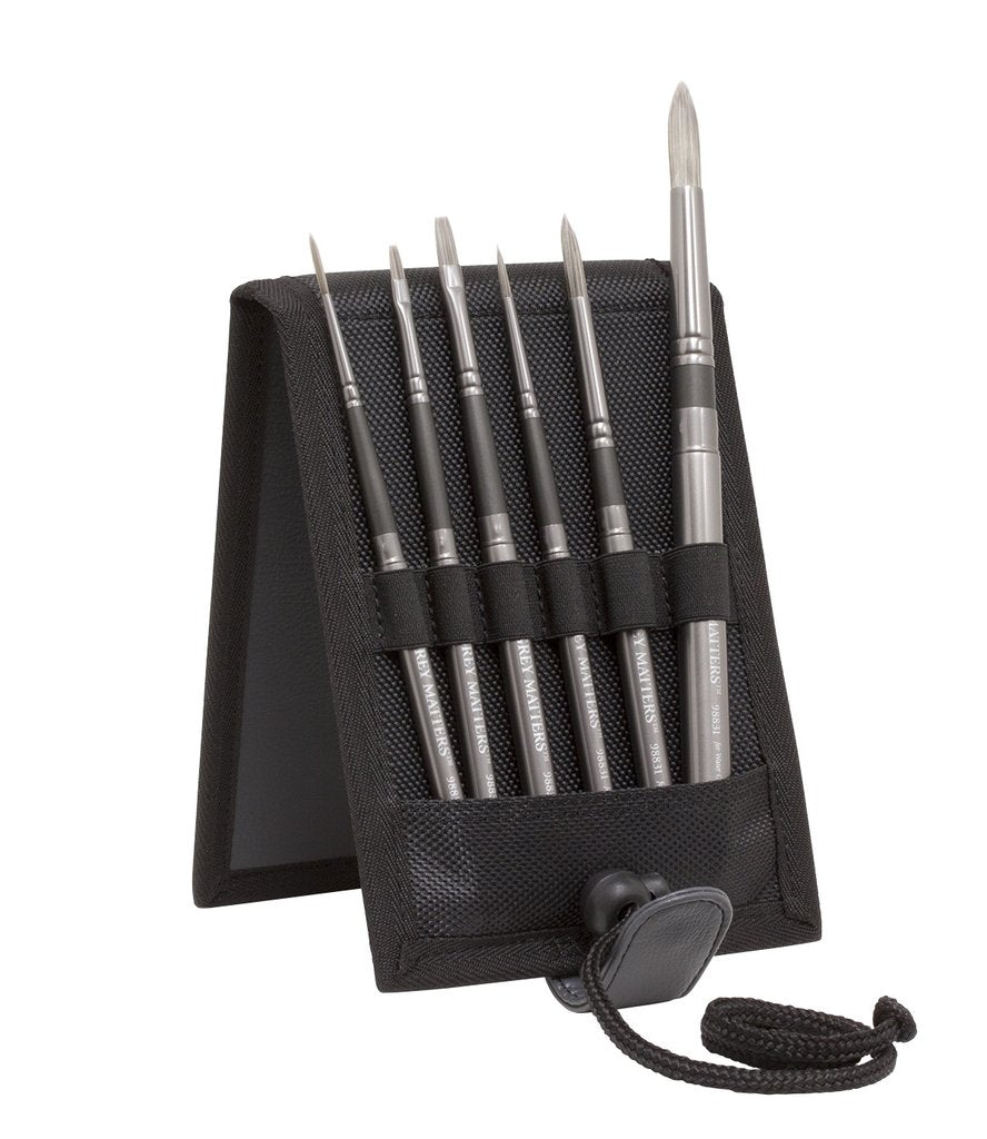 Grey Matters Pocket Brush Set – for watercolors! | Spokane Art Supply
