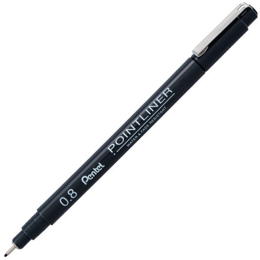 Pointliner 0.8 Black Pen | Spokane Art Supply