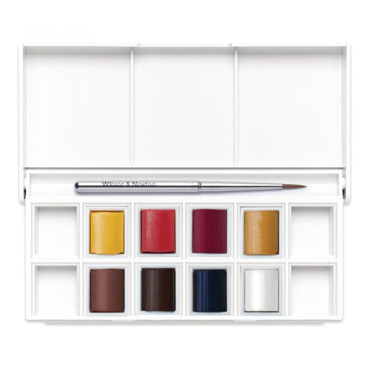 Cotman Portrait Pocket Half Pan Watercolor Set