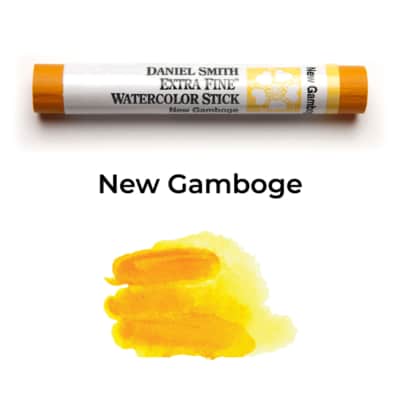 New Gamboge Daniel Smith Watercolor Stick #011