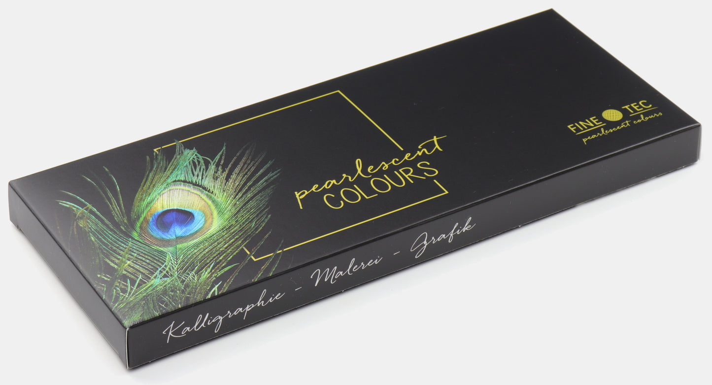 Finetec Pearlescent Watercolor Set of 12 Pearlescent