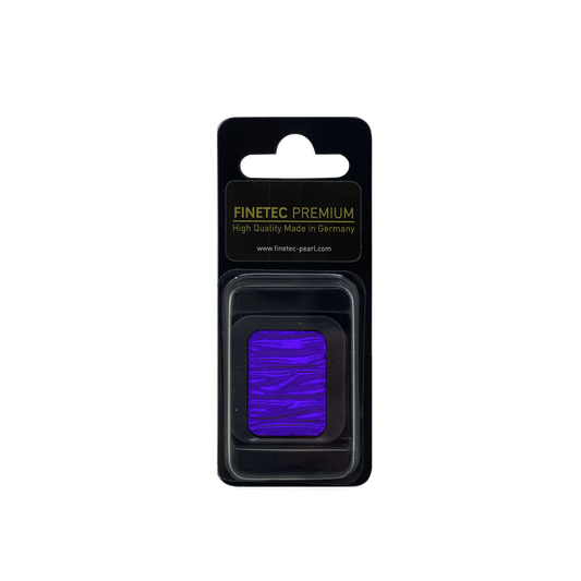Blue Violet Pearlescent Finetec Premium Color Square