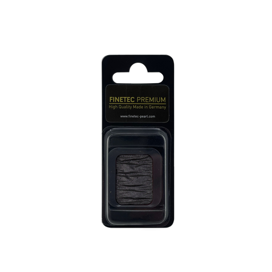 Galaxy Black Pearlescent Finetec Premium Color Square