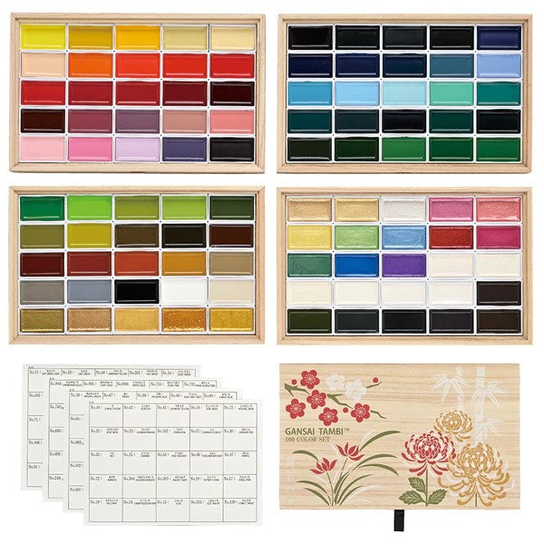 Gansai Tambi 100 Color Set