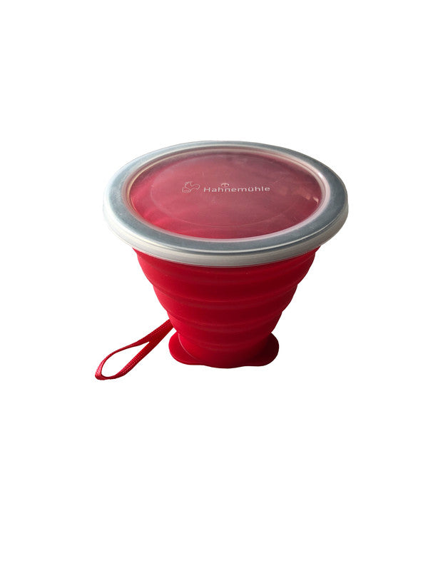 Painting Cup Water Cup With Red Lid For Painting Kids Painting 86x80mm 