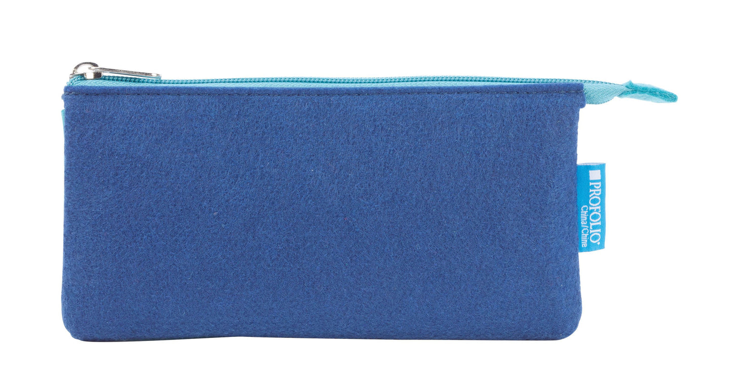 4"x7" Blue/Lagoon Midtown Pouch