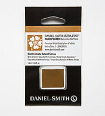 Monte Amiata Natural Sienna Daniel Smith Half Pan | Spokane Art Supply
