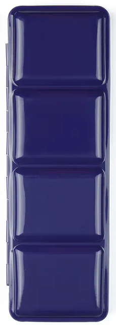 Empty Metal Foldable Watercolor Palette (holds 24 half pans)