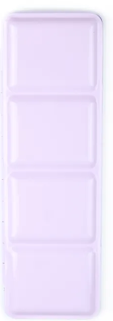 Empty Metal Foldable Watercolor Palette (holds 24 half pans)