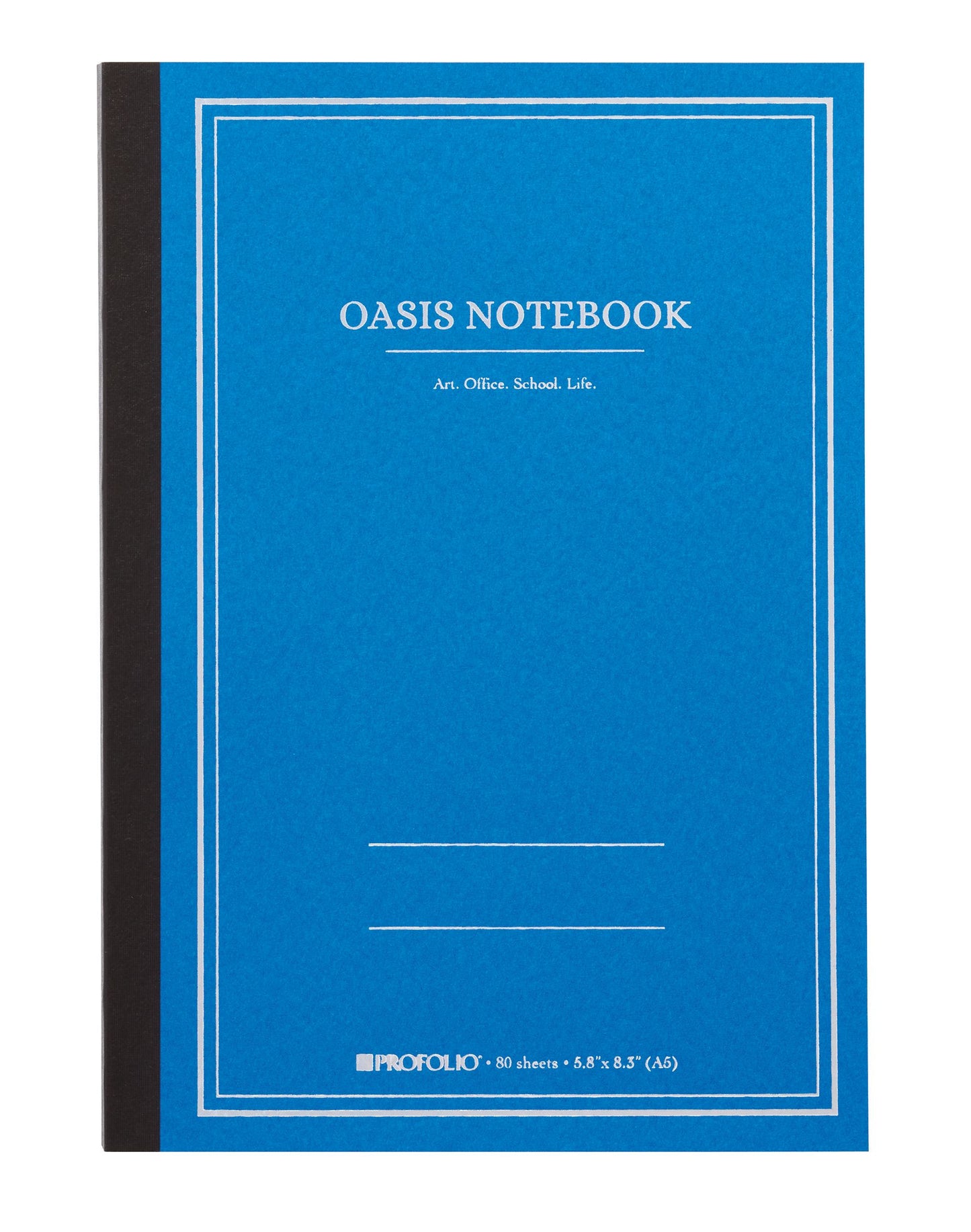 7"x 9.9" B5 Large Sky Blue Oasis Notebook
