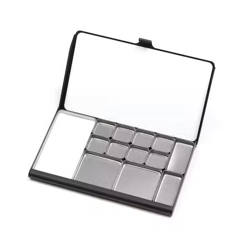 Black Art ToolKit Pocket Palette w/ Assorted Pans