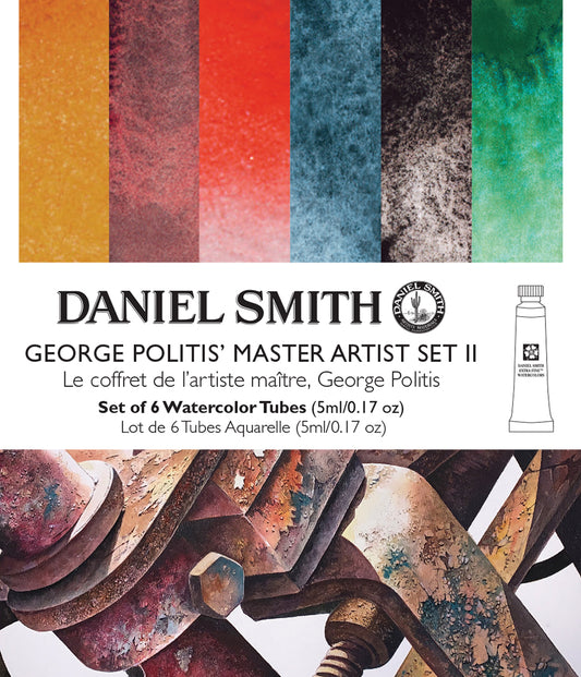 George Politis’ Master Artist Set 2 – Daniel Smith watercolors (6 tube) | Spokane Art Supply