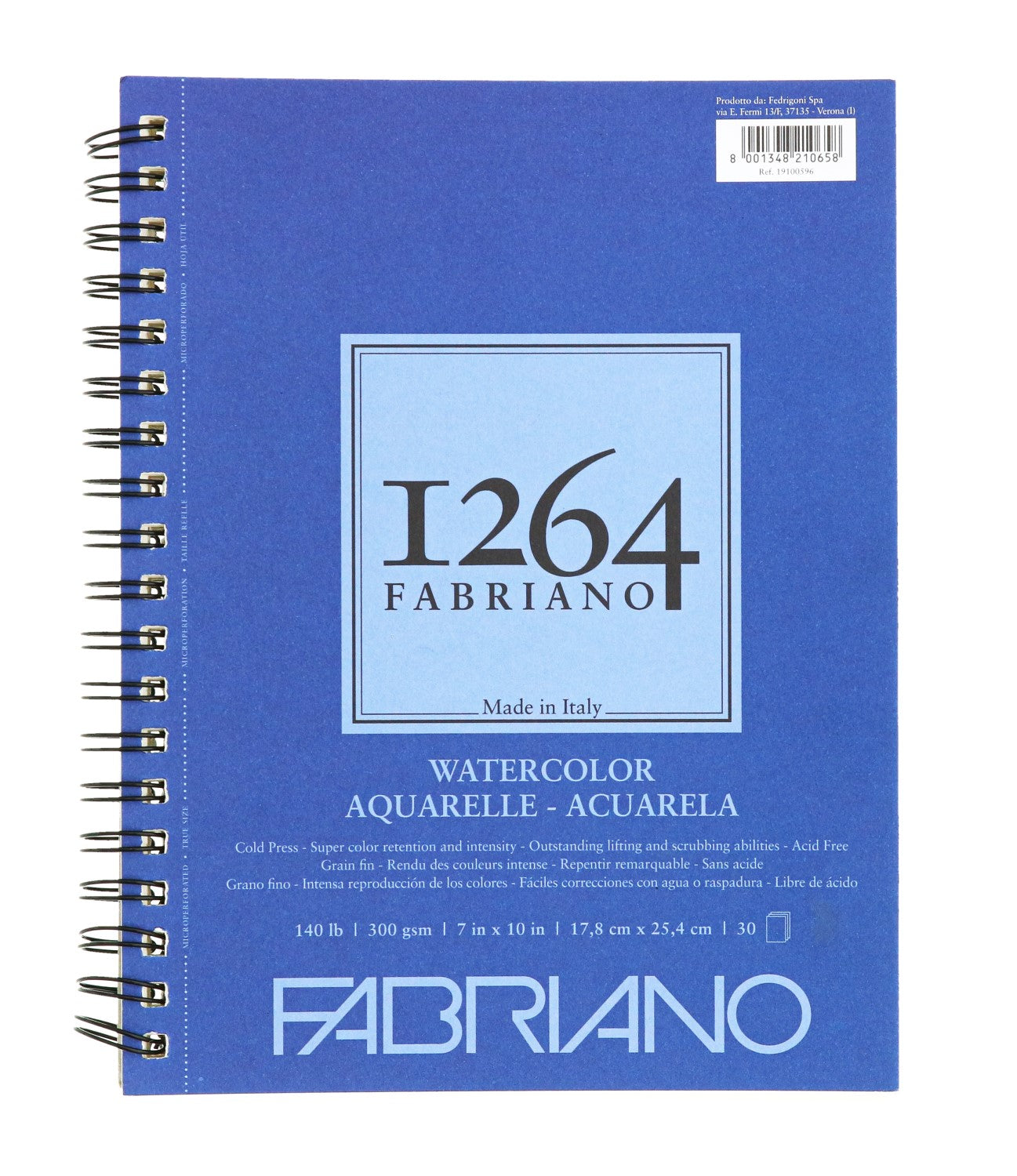 1264 Fabriano Watercolor Paper Pads