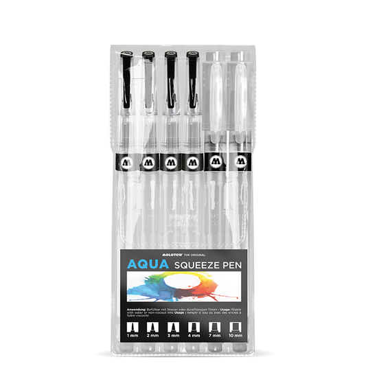 Molotow Squeeze Pen Set/6