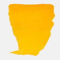 #244 Indian Yellow Van Gogh half pan at Spokane Art Supply.